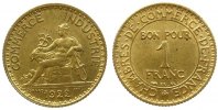 Frankreich 1 Franc AlBr Chambre de Commerce -