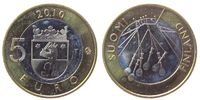 Finnland 5 Euro Bi-Met Satakunta -