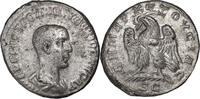 Ancient Roman Tetradrachm Herennius Etruscus as Caesar. Tetradrachm -