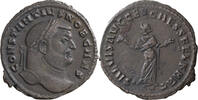 Ancient Roman Follis Constantius I as Caesar. Follis -