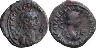 Ancient Roman Aurelian and Vabalathus. -