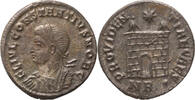 Ancient Roman AE 3, Reduced Follis Constantius II as Caesar. AE 3, Reduced Follis -