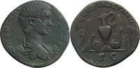 Ancient Roman Sestertius Caracalla as Caesar. Sestertius -