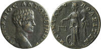 Ancient Roman Diadumenian as Caesar. -