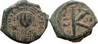 Byzantine Scarce Half-follis Maurice. Scarce Half-follis -