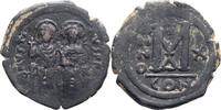 Byzantine Follis Justin II and Sophia. Follis -