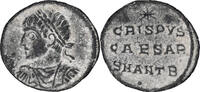 Ancient Roman AE 3, Reduced Follis Crispus as Caesar. AE 3, Reduced Follis -