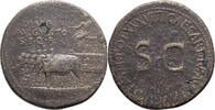 Ancient Roman Sestertius Augustus, Divus. Sestertius -