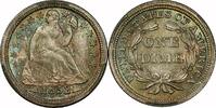 USA  Seated 10¢, 1853, Arrows, 10¢, MS64 , CACG