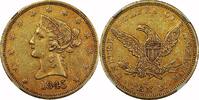 USA  $10 Liberty, 1845-O, $10, AU55 , NGC