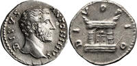 Ancient Roman Denarius Antoninus Pius, Divus. Denarius -