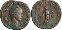 Ancient Roman Sestertius Gordian III. Sestertius -