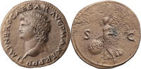 Ancient Roman 66-8 AD Nero. 40-as