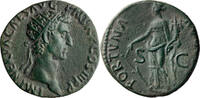 Ancient Roman Dupondius Nerva. Dupondius -