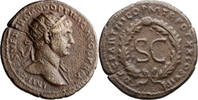 Ancient Roman Semis Trajan. Semis -