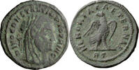 Ancient Roman Quarter follis Constantius I, Divus. Quarter follis -