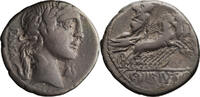 Ancient Roman Denarius C. Vibius C.f. Pansa. Denarius -