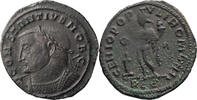Ancient Roman Follis Constantius I as Caesar. Follis -