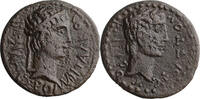 Ancient Roman AE 19 Rhoemetalces I, with Augustus. AE 19 -