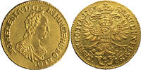Austria 2 Ducat Austria, House of Habsburg, 1765, 2 Ducat, EF/AU -