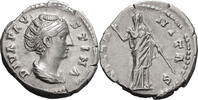 Ancient Roman Denarius Diva Faustina I. Denarius -