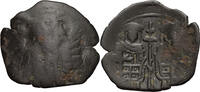 Byzantine AE Attic Trichalkon Andronicus II and Michael IX. AE Attic Trichalkon -