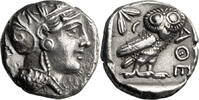 Tetradrachm c. 393-294 BC Ancient Greek Attica, Athens. Tetradrachm 