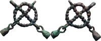 Byzantine Byzantine Bronze Harness Ring with Bells -