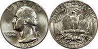 USA 25¢ Washington 25¢, 1940-S, 25¢, MS65 , PCGS -