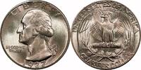 USA 25¢ Washington 25¢, 1937-D, 25¢, MS65 , PCGS -