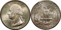 USA 25¢ Washington 25¢, 1934, Medium Motto, 25¢, MS65+ , PCGS -