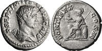 Ancient Roman Denarius Geta as Caesar. Denarius -
