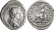 Ancient Roman Denarius Geta as Caesar. Denarius -