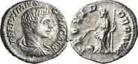Ancient Roman Denarius Geta as Caesar. Denarius -