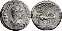 Ancient Roman Denarius Geta as Caesar. Denarius -