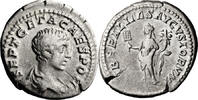 Ancient Roman Denarius Geta as Caesar. Denarius -