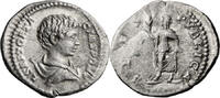 Ancient Roman Denarius Geta as Caesar. Denarius -