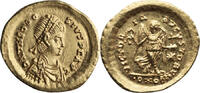 Ancient Roman Tremissis Theodosius II. Tremissis -