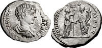 Ancient Roman Denarius Geta as Caesar. Denarius -
