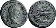 Ancient Roman 40-as Caracalla Overdate. 40-as -