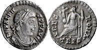 Ancient Roman Siliqua Valens. Siliqua -