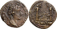 Ancient Roman Semis Tiberius as Caesar. Semis -