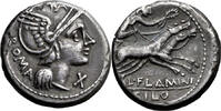 Ancient Roman Denarius L. Flaminius Chilo. Denarius -