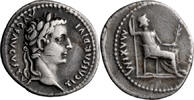 Ancient Roman Denarius Tiberius. Denarius -