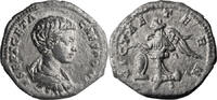 Ancient Roman Denarius Geta as Caesar. Denarius -