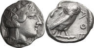 Tetradrachm c. 435 BC Ancient Greek Attic, Athens. Tetradrachm 