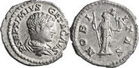 Ancient Roman Denarius Geta as Caesar. Denarius -