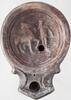 Roman ca. 1st-2nd Century AD Roman Oil Lamp with Horse and Figure  496,01 EUR  zzgl. 38,65 EUR Versand