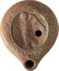 Roman Roman Oil Lamp with Winged Victory  ca.1st-2nd Century AD 