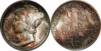 USA 10¢ 1916 Mercury 10¢, 1916, Mercury, 10¢, MS64 FB, PCGS MS64 202,91 EUR  zzgl. 38,65 EUR Versand